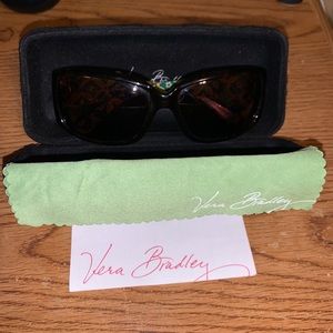 Vera Bradley Elizabeth Sunglasses, Yellow Bird NEW